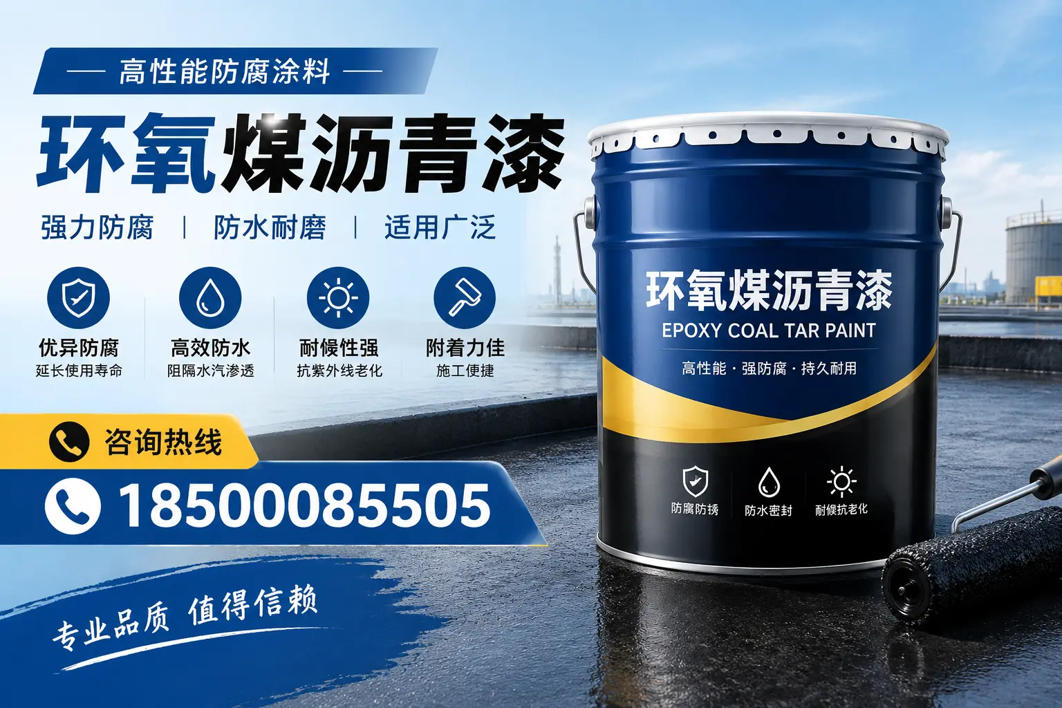 环氧煤沥青漆的主要成分与功能,衡水用户深度了解